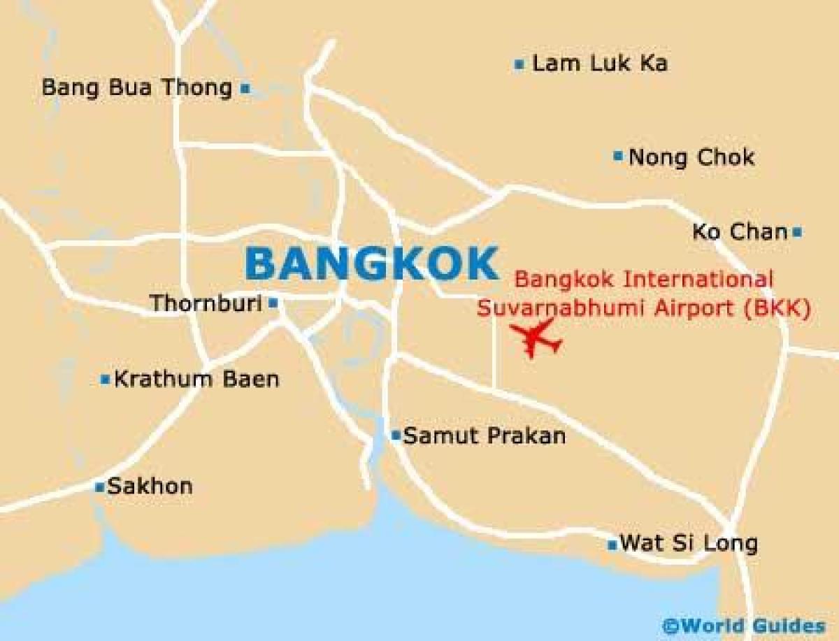 خريطة مطارات بانكوك (كرونغ ثورب)